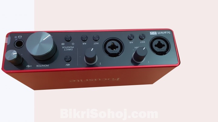 Focusrite Scarlett 2i2 (3rd Gen) USB Audio Interface